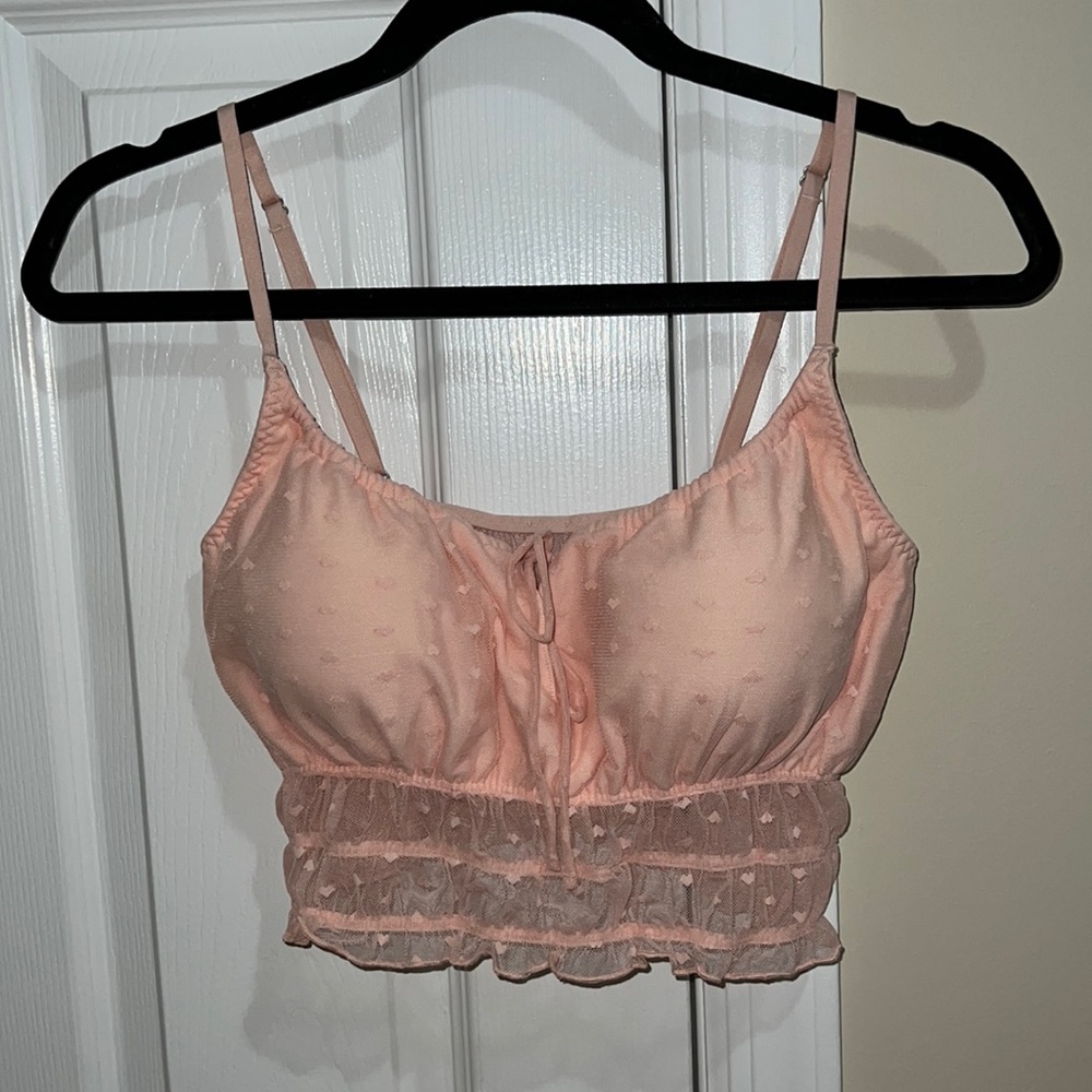 Gilly Hicks Lace Bralette + Panty Matching Set